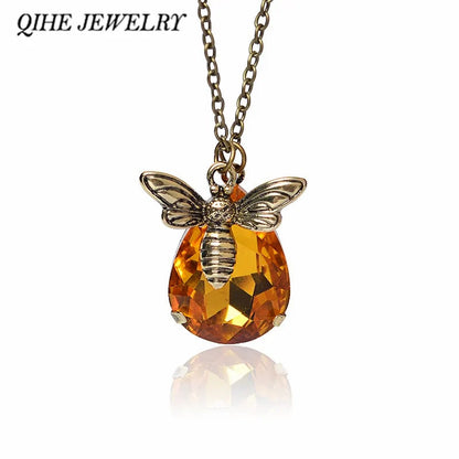 Amber Crystal Pendant WEM Support (www.WEM.support)