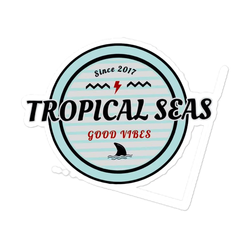 Retro Tropical Seas stickers WEM Support (www.WEM.support)