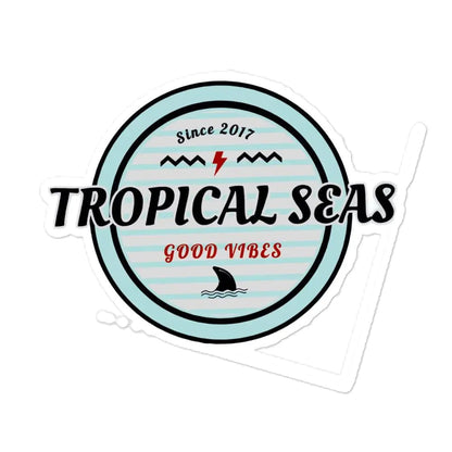 Retro Tropical Seas stickers WEM Support (www.WEM.support)