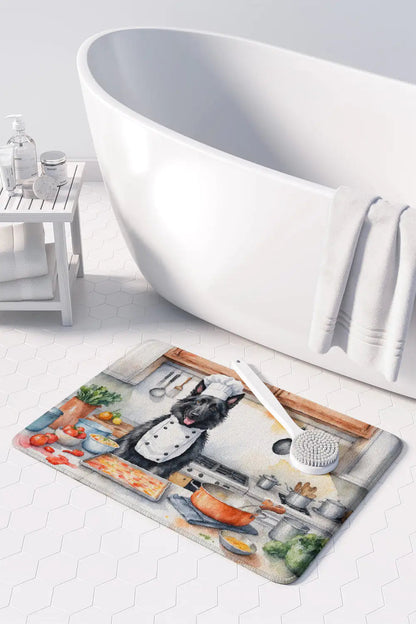 Belgian Sheepdog The Chef Memory Foam Kitchen Mat WEM Support (www.WEM.support)