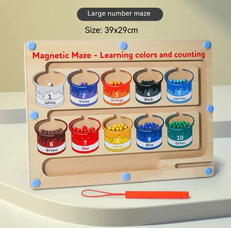 BrightPath Magnetic Maze WEM Support (www.WEM.support)