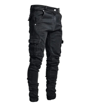 Skinny Jeans With Side Pockets And Feet For Men WEM Support (www.WEM.support)