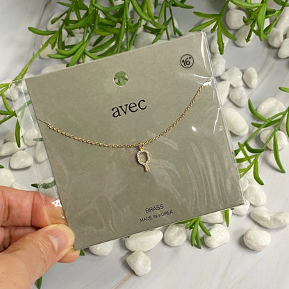 Club Pickleball Dainty Necklace WEM Support (www.WEM.support)