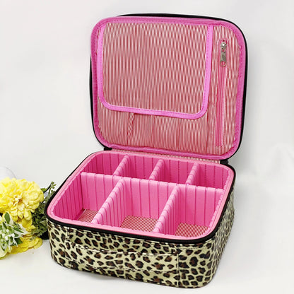 Cheetah Fun Travel Cosmetic Case WEM Support (www.WEM.support)