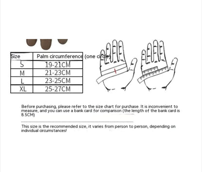 Outdoor Full Finger Anti-Skid Gloves with Touchscreen