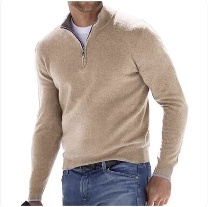 Men's Long-Sleeve Cashmere Undershirt