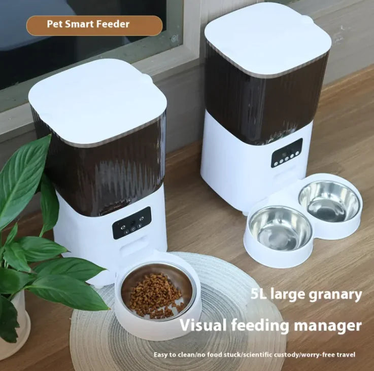 Auto Meal 5L Pet Feeder WEM Support (www.WEM.support)