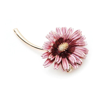 Pink Flower Brooch WEM Support (www.WEM.support)