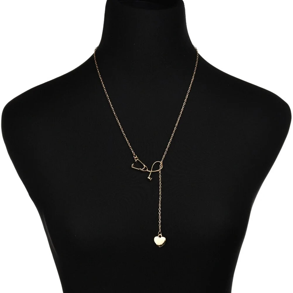 Fashion Women Necklaces Stethoscope WEM Support (www.WEM.support)
