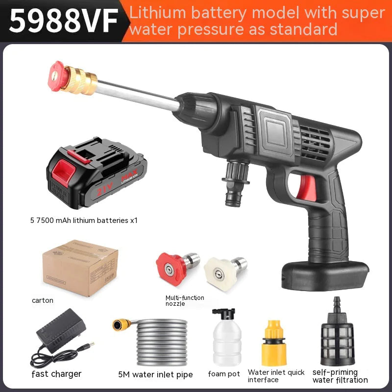 Portable Cordless Pressure Washer WEM Support (www.WEM.support)