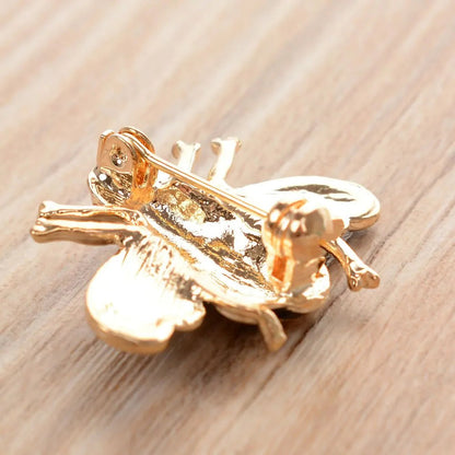 Ornate Bee Brooch WEM Support (www.WEM.support)