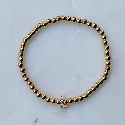 Darcy Initial Bracelet WEM Support (www.WEM.support)