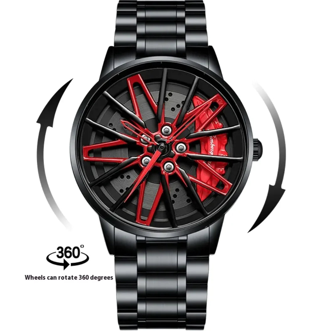 3D Hollow Kini Car Quartz Watch WEM Support (www.WEM.support)