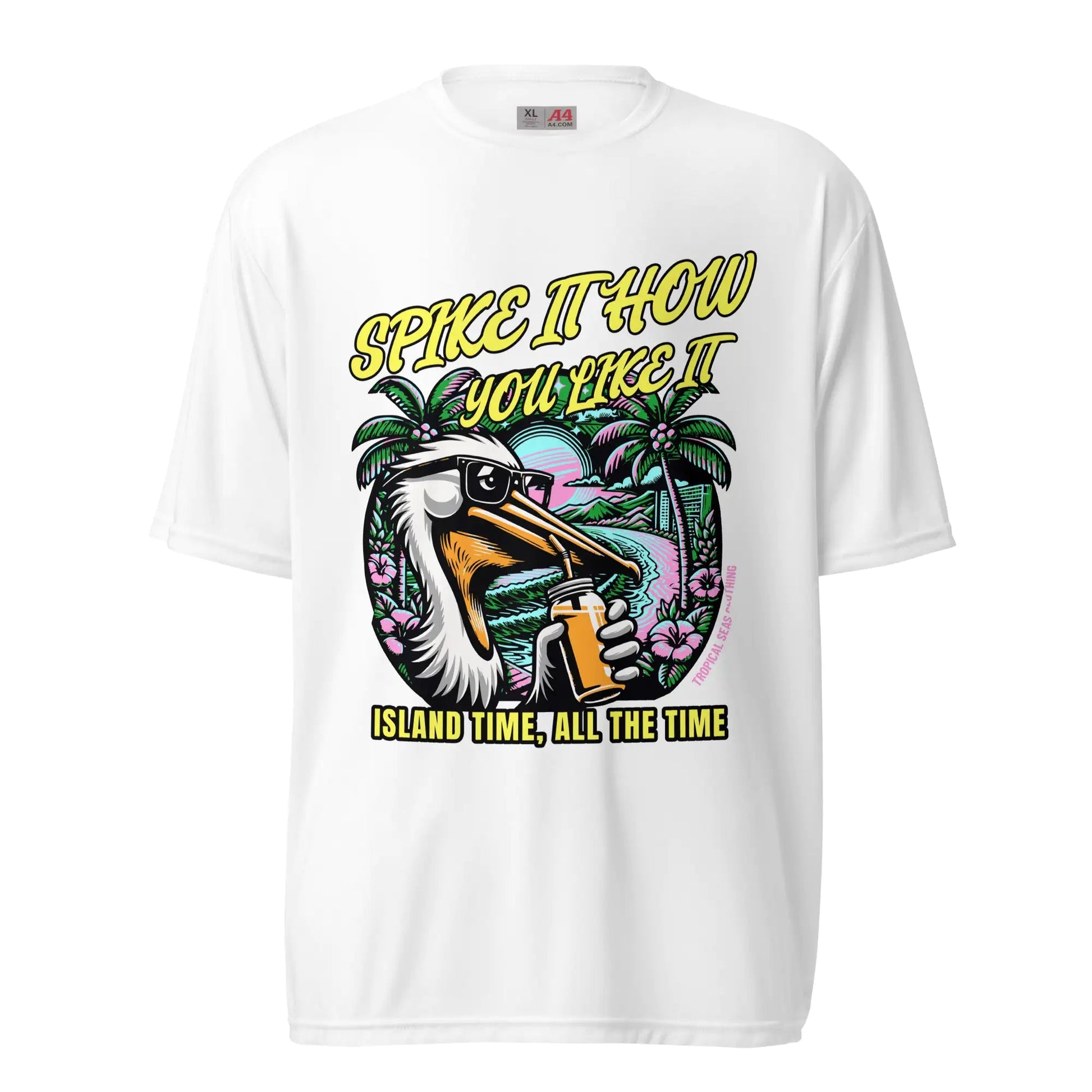 Spike It How You Like It Performance Pelican T-shirt HejK.com