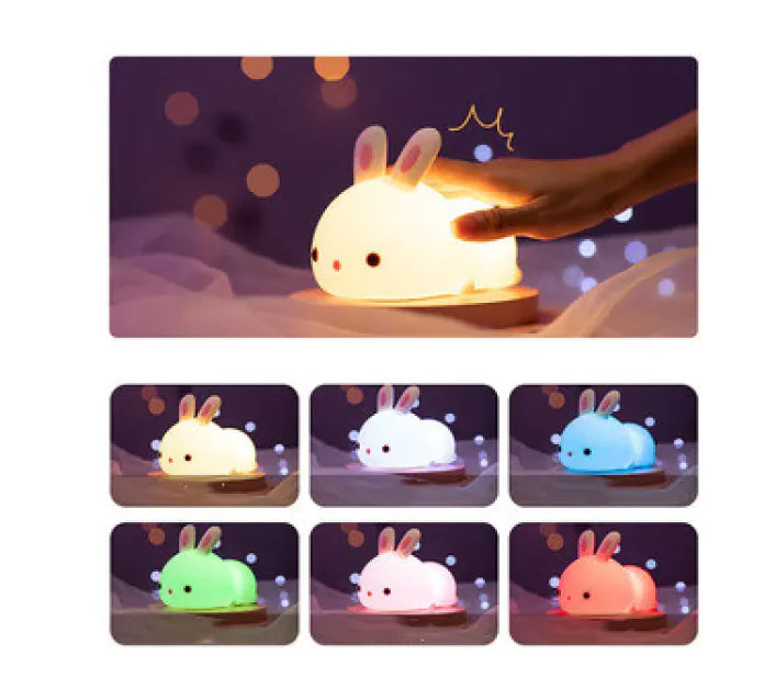 Bunny Glow Silicone Lamp WEM Support (www.WEM.support)
