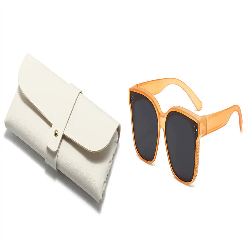 Summer Driving Sun Protection Polarized Light One Mirror Dual Use Anti Glare Trendy Sunglasses WEM Support (www.WEM.support)