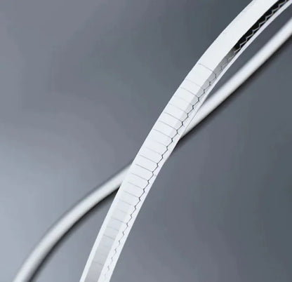 Stainless Steel Snake Bone Bracelet WEM Support (www.WEM.support)