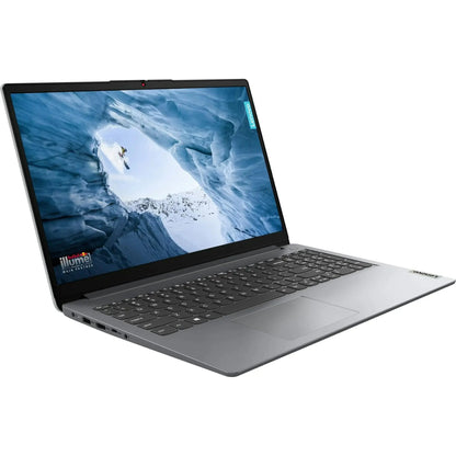 Lenovo Ideapad 1i Laptop 15.6" FHD Touchscreen Core i3-1215U 8GB RAM 256GB SSD Iris Xe Graphics - Cloud Gray + Cleaning Cloth
