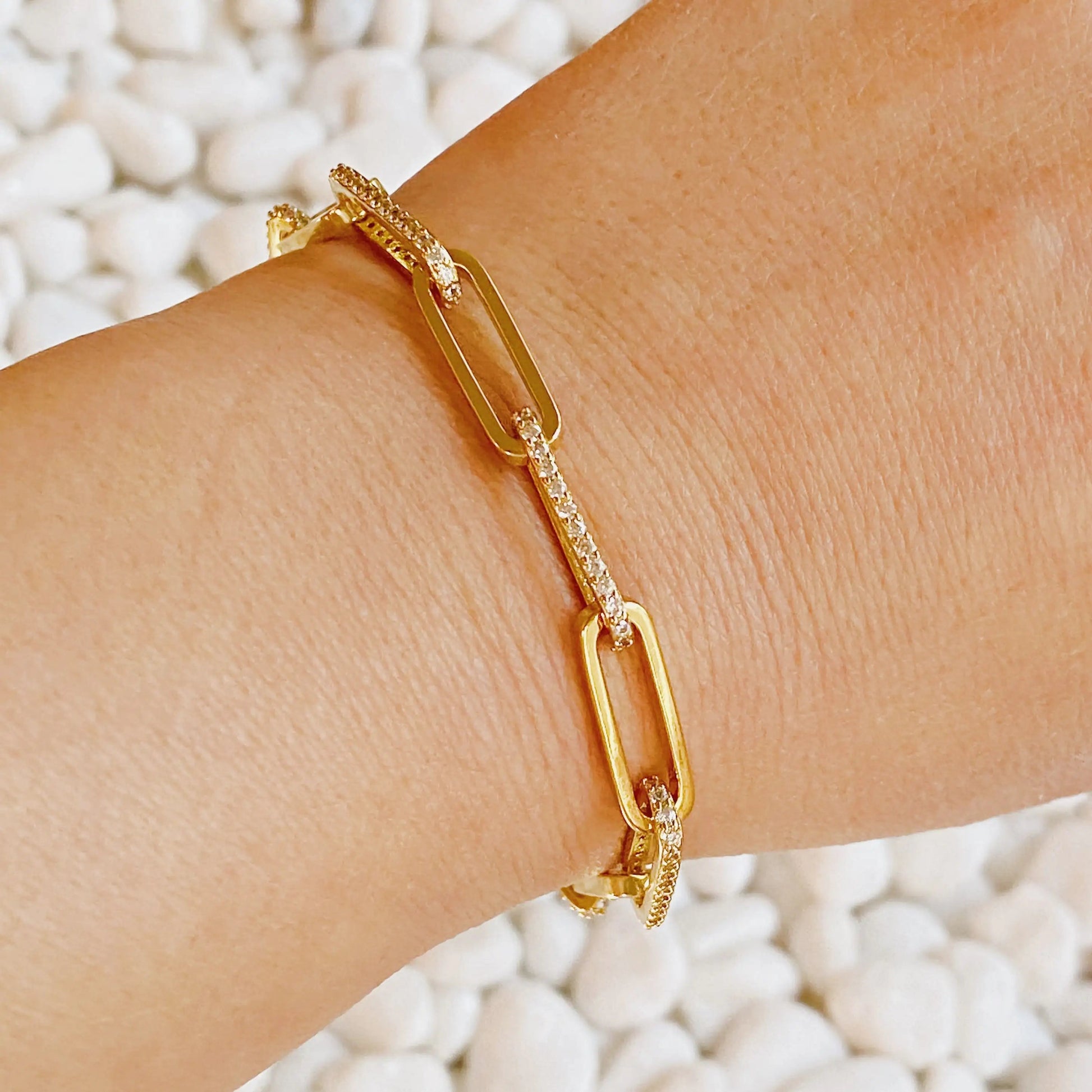 Alternative Shine Link Chain Bracelet WEM Support (www.WEM.support)