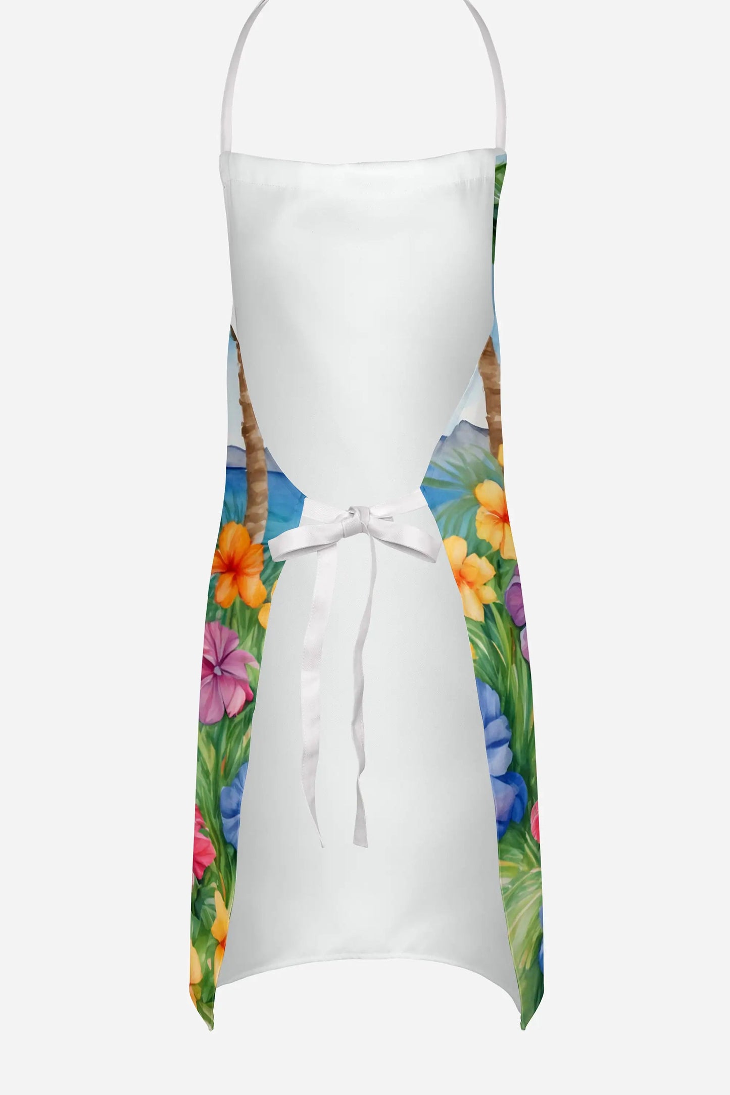 Affenpinscher Luau Apron WEM Support (www.WEM.support)