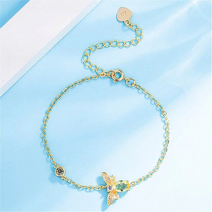 Crystal Bee Bracelet - Matches others WEM Support (www.WEM.support)