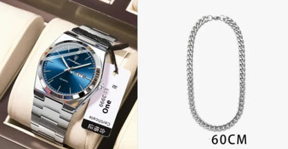 SlimLine Waterproof Quartz Watch WEM Support (www.WEM.support)