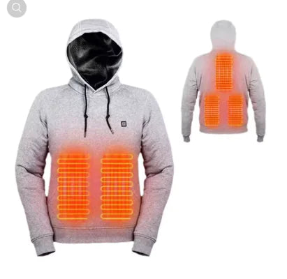 Fashion Personality Men's USB Heating Sweater Warm WEM Support (www.WEM.support)