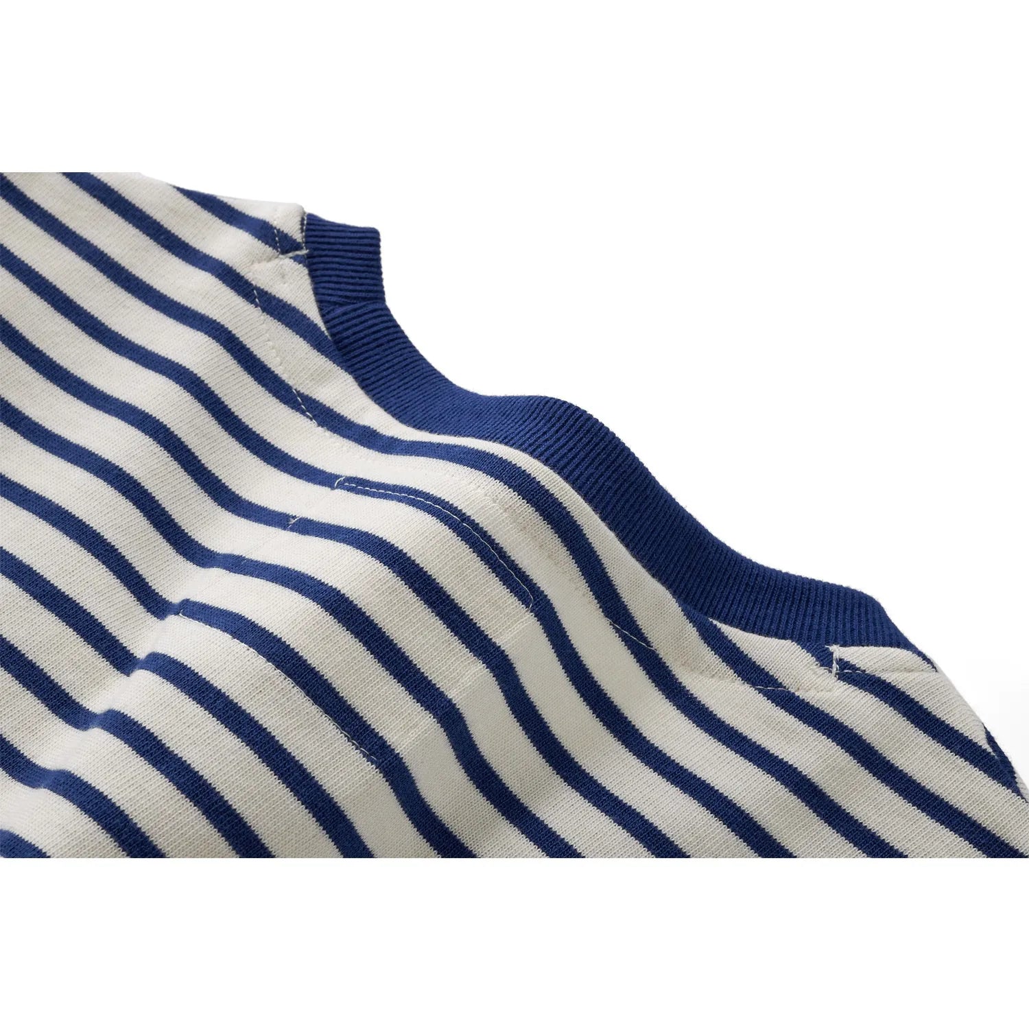 Classic Retro Striped Round Neck Long Sleeves HejK.com